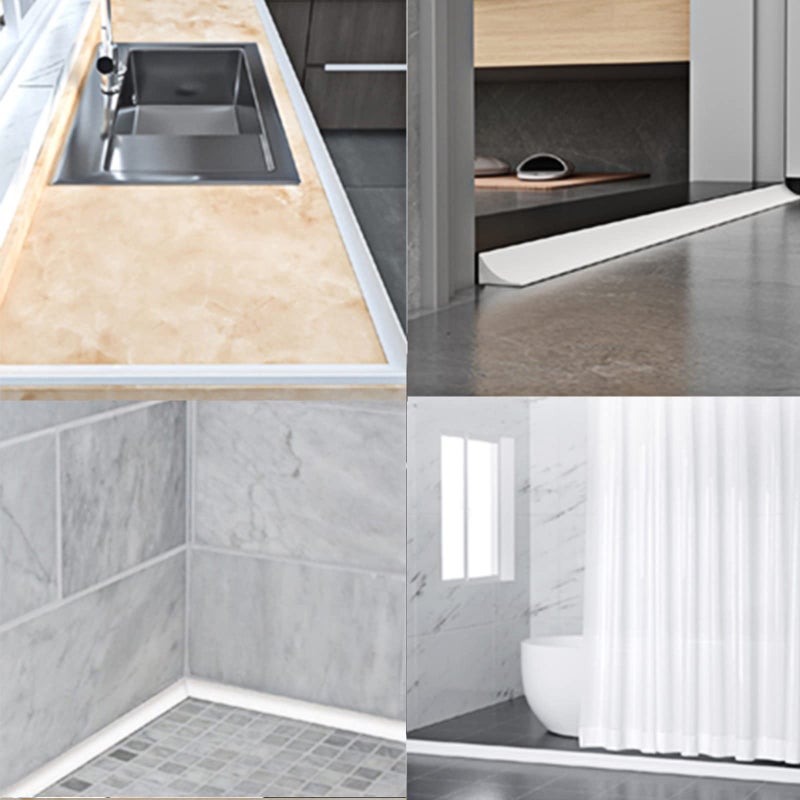 Risunpet Silicone Shower Threshold Water Dam, Kitchen Sink Splash Guard, Shower Barrier Water Dam(67inch) - Image 5